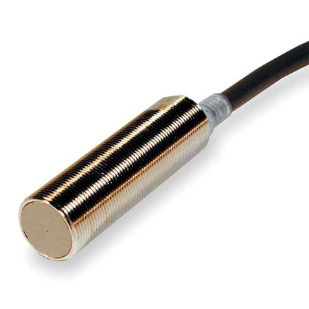 Omron Cylindrical, Inductive Proximity Sensor, 18 mm Dia., Brass, 2 m, Bare Wire, 2 Wires, Shielded E2E2-X5Y1