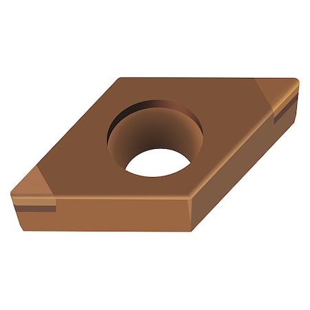 Walter Diamond Turning Insert, 2, DCGW, 1 DCGW070204TM-2 WBH20