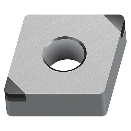 Walter Diamond Turning Insert, 4, CNGA, 3 CNGA120412TM-2 WBH10