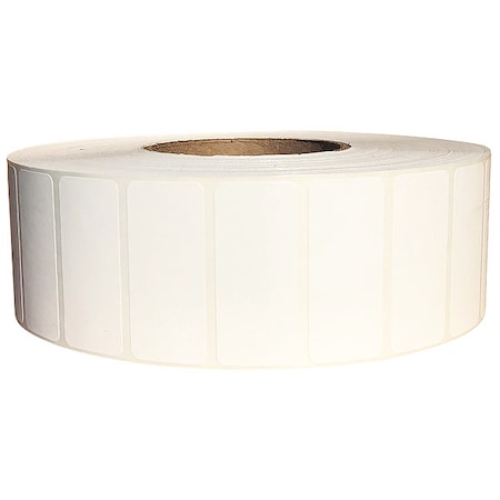 Zoro Select Barcode Printer Label, White, Labels/Roll: 5500 60DY05