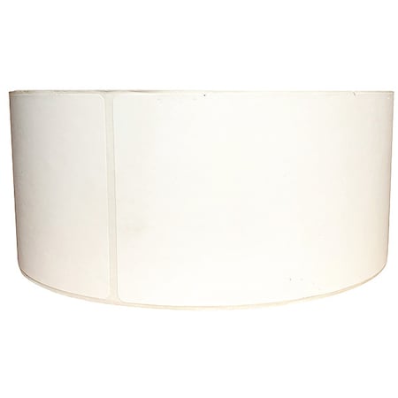 Zoro Select Barcode Printer Label, White, Labels/Roll: 1200 60DX74