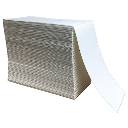 Zoro Select BarcodePrinterLabel, DirectThermal, White 60DX40