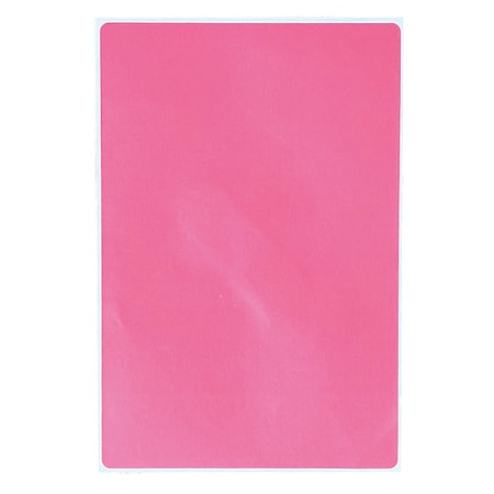 Zoro Select Barcode Printer Label, Red, Labels/Roll: 3000 60DX91