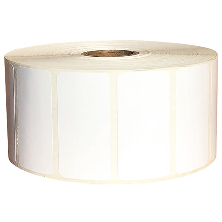 Zoro Select BarcodePrinterLabel, DirectThermal, White 60DY21