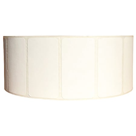 Zoro Select Barcode Printer Label, White, Labels/Roll: 2100 60DY22