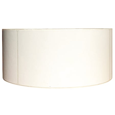 Zoro Select Barcode Printer Label, White, Labels/Roll: 300 60DY25