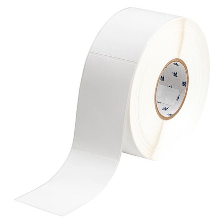 Brady Pre-Cut Label Stock Roll, White, Matte J50-260-2585