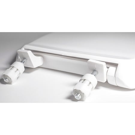 Centoco Toilet Seat, Round, White 460STSFE-001