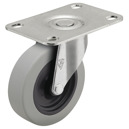Shepherd Hardware 3" X 13/16" Non-Marking Polyurethane Swivel Caster, No Brake, Loads Up To 120 lb PRE30120ZN-TPU