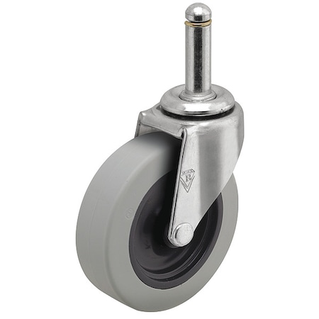 Shepherd Hardware 3" X 13/16" Non-Marking Polyurethane Swivel Caster, No Brake, Loads Up To 120 lb PRE30223ZN-TPU