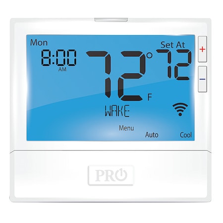 Pro1 Iaq Wireless Low Voltage Thermostat, 7 or 5-1-1 Programs, 4 Heat Pump or 2 Conventional H, 2 C, 24V AC T855iSH