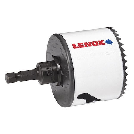 Lenox Hole Saw, Dia-2.5", Bi-Metal 1772954