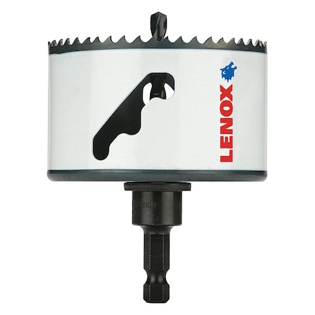 Lenox Hole Saw, Dia-3.5", Bi-Metal 1772946