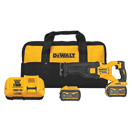 Dewalt FLEXVOLT(R) 60V MAX* Brushless Cordless Reciprocating Saw Kit DCS389X2