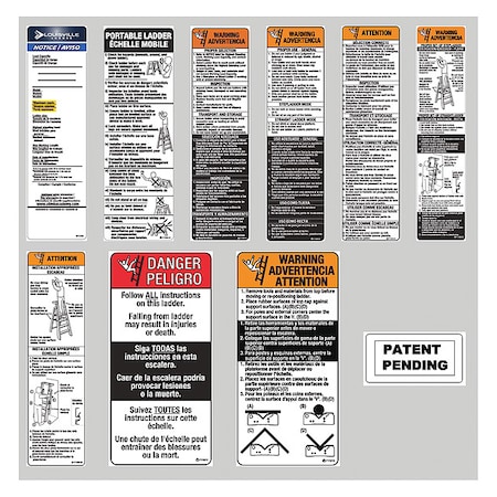 Louisville Replacement Label Kit PK-FCP1400HD