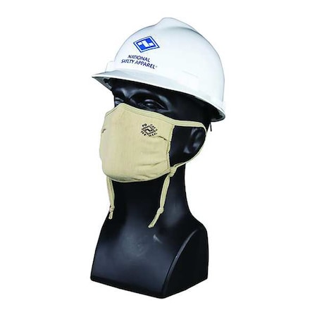 National Safety Apparel Disposable Face Mask, 2-Ply, Beige, Universal MASK2A-JK-NR