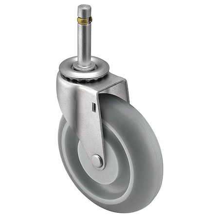 Shepherd Hardware 4" X 15/16" Non-Marking Monotech (Donut) Swivel Caster, No Brake, Loads Up To 150 lb PRE40273ZN-MNT