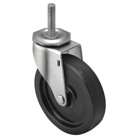 Shepherd Hardware 4" X 15/16" Non-Marking Polyolefin Swivel Caster, No Brake, Loads Up To 150 lb PRE40748ZN-3E