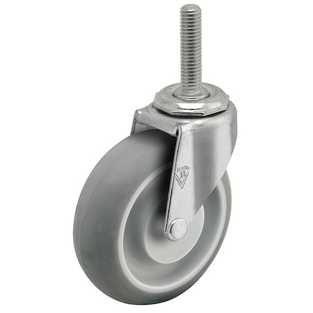 Shepherd Hardware 3" X 13/16" Non-Marking Monotech (Donut) Swivel Caster, No Brake, Loads Up To 120 lb PRE30748ZN-MNT