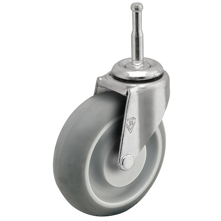 Shepherd Hardware 3" X 13/16" Non-Marking Monotech (Donut) Swivel Caster, No Brake, Loads Up To 120 lb PRE30302ZN-MNT