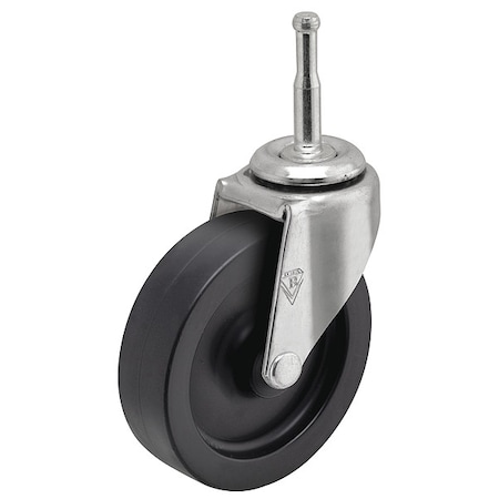 Shepherd Hardware 3" X 13/16" Non-Marking Polyolefin Swivel Caster, No Brake, Loads Up To 120 lb PRE30302ZN-3E