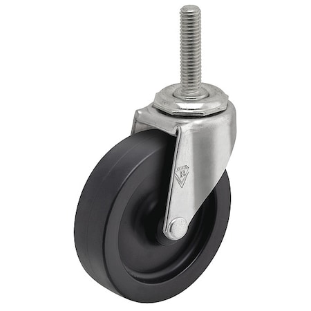 Shepherd Hardware 3" X 13/16" Non-Marking Polyolefin Swivel Caster, No Brake, Loads Up To 120 lb PRE30748ZN-3E
