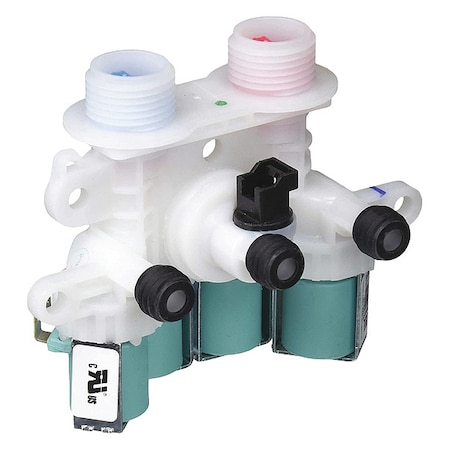 Water Inlet Valve, For 7MMVWB835EW0 -  WHIRLPOOL, W11165546