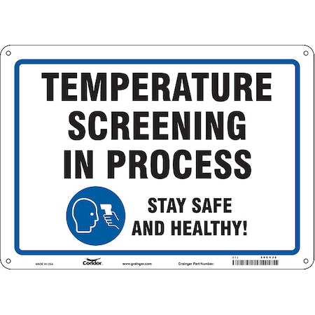 Zoro Select Safety Sign, 60GK26 60GK26