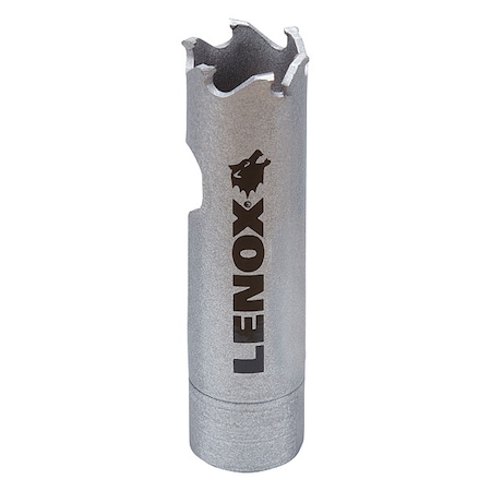 Lenox Hole Saw, Diameter:11/16", Carbide Tipped LXAH31116