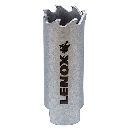 Lenox Hole Saw, Dia-7/8", Carbide Tipped LXAH378