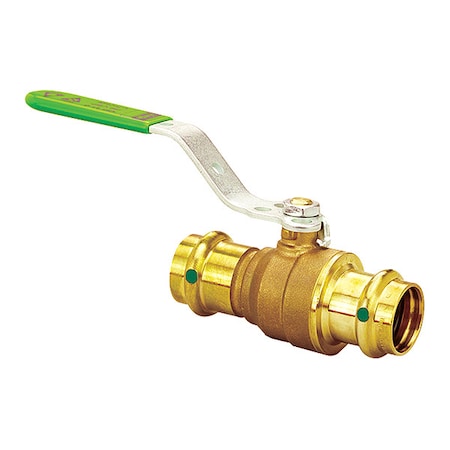 VIEGA Manual 2-Way Ball Valve, Press, Bronze 79948