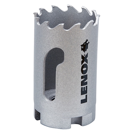 Lenox Hole Saw, Diameter:1 3/8", Carbide Tipped LXAH3138