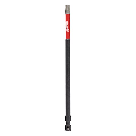 MILWAUKEE TOOL 6 in. TORX T30 SHOCKWAVE Impact Duty Power Bit (1 pk) 48-32-4290