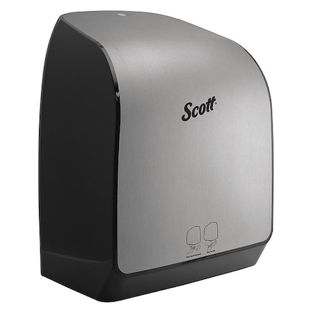 Kimberly-Clark Professional Pro Automatic Hard Roll Towel Dispenser, Stainless, for Blue Core, 12.66" x 16.44" x 9.18", Qty 1 35609