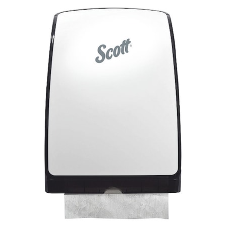 Scott Slimfold Towel Dispenser, White, 9.83" x 13.67" x 2.88" (Qty 1) 34830