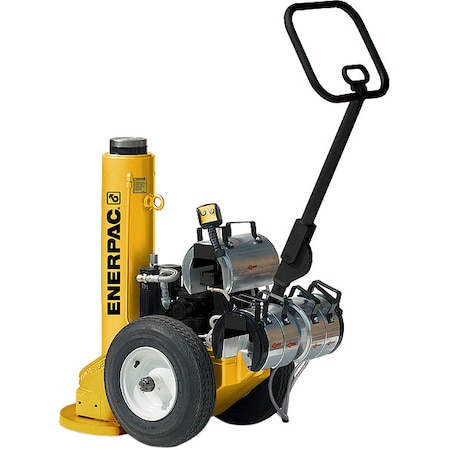 Enerpac PRASA20016L, 200 Ton, 15.5 in Stroke, Pneumatic POW'R-RISER Lifting Jack PRASA20016L