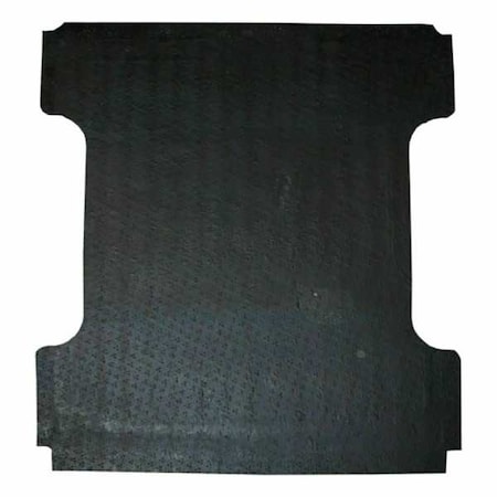 Boomerang Rubber Utility Mat, Black, Unfinished, Rubber TM400BAGGED