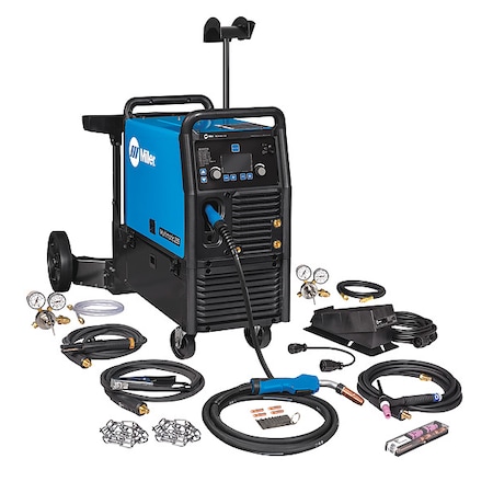 Miller Electric MIG Welder, Multimatic 235, Single-Phase, 208V AC, 220/230/240V AC, 20 to 235A DC, 60 % 951847