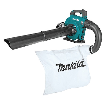 Makita LXT(R) 36 V Battery Powered Leaf Blower W/ Vacuum Kit, 473 cfm, 120 mph, Bare Tool, 61 dB(A) XBU04ZV