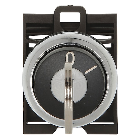 Eaton SelectorSwitch, Non-Illum, 2Pos, 22mm, Black M22-WRS-K11