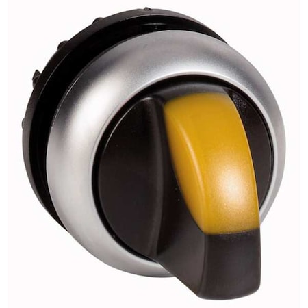 Eaton ShortHandleSelectorSwitch, Blk, 2Pos, 22mm M22-WLKV-Y