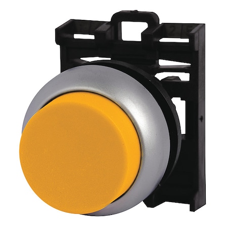 Eaton ExtendedPushButton, Yellow, Non-Illum, 22mm M22-DH-Y