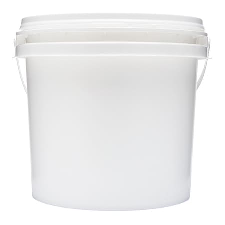 2Xl Empty Bucket, White, High Density Polyethylene 2XL1