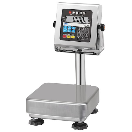 A&D WEIGHING Platform Counting Bench Scale, LCD HW-10KCWP