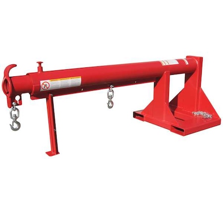 Dayton Fork Truck Boom, 6,000 lb, Red 60JC95