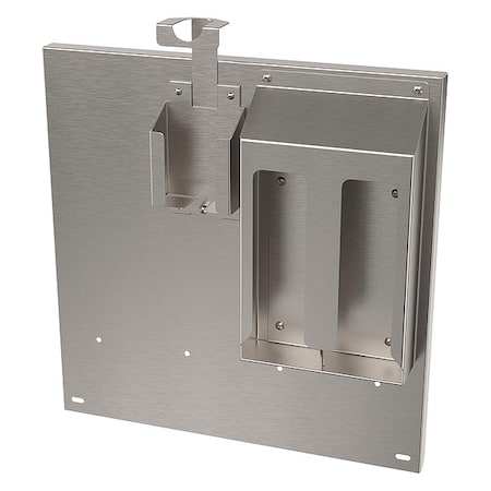 Acorn Controls Backsplash, SS, Silver EPS1000-BS1