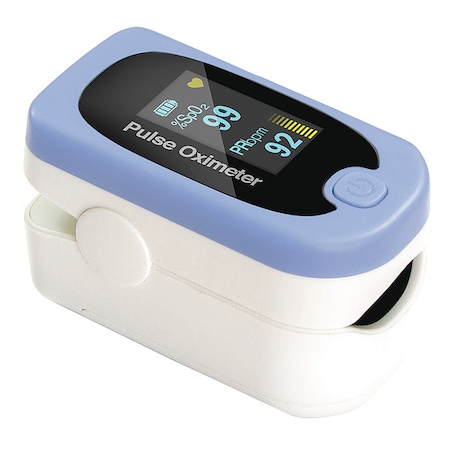Healthsmart Pulse Oximeter, AAA, 1 7/16" L 40-817-000