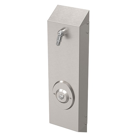 Acorn Controls ShowerFaucetPanel, 28.625inH, 7.5inW, Brass 456B-W