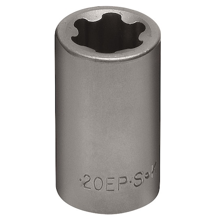 Sk Professional Tools Socket, 1/2 in Drive, 6-Point Shape, 42720 42720