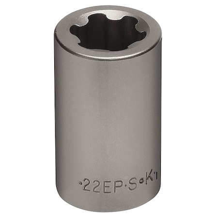 Sk Professional Tools Socket, 1/2 in Drive, 6-Point Shape, 42722 42722